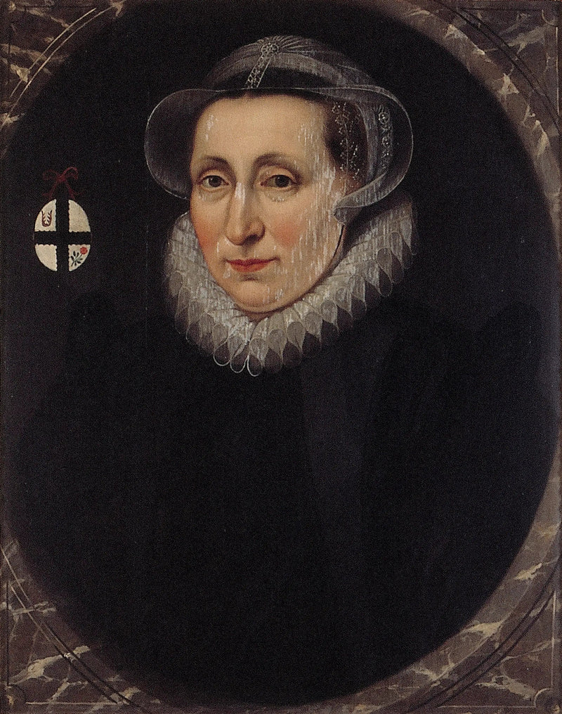 Johanna Racket Portresi (1547-1600) - Frans Pourbus the Younger