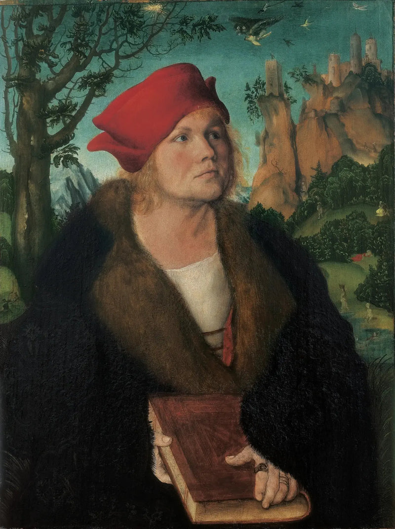 Johannes Cuspinian Portresi - Lucas Cranach the Elder