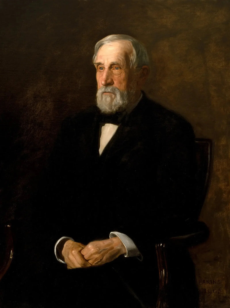 John B. Gest Portresi - Thomas Eakins