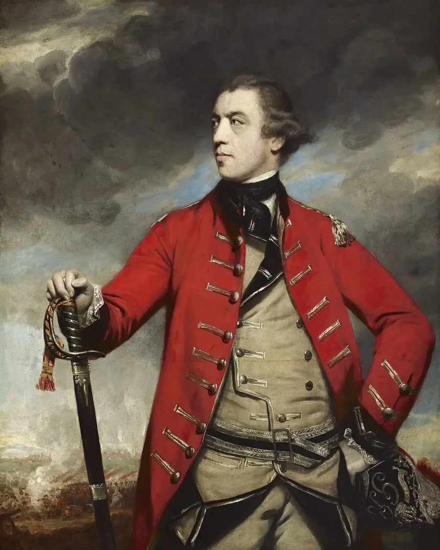 John Burgoyne Portresi - Joshua Reynolds