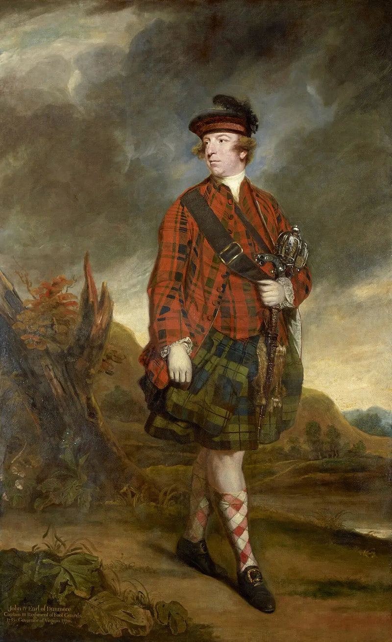 John Murray, 4. Dunmore Kontu Portresi - Joshua Reynolds