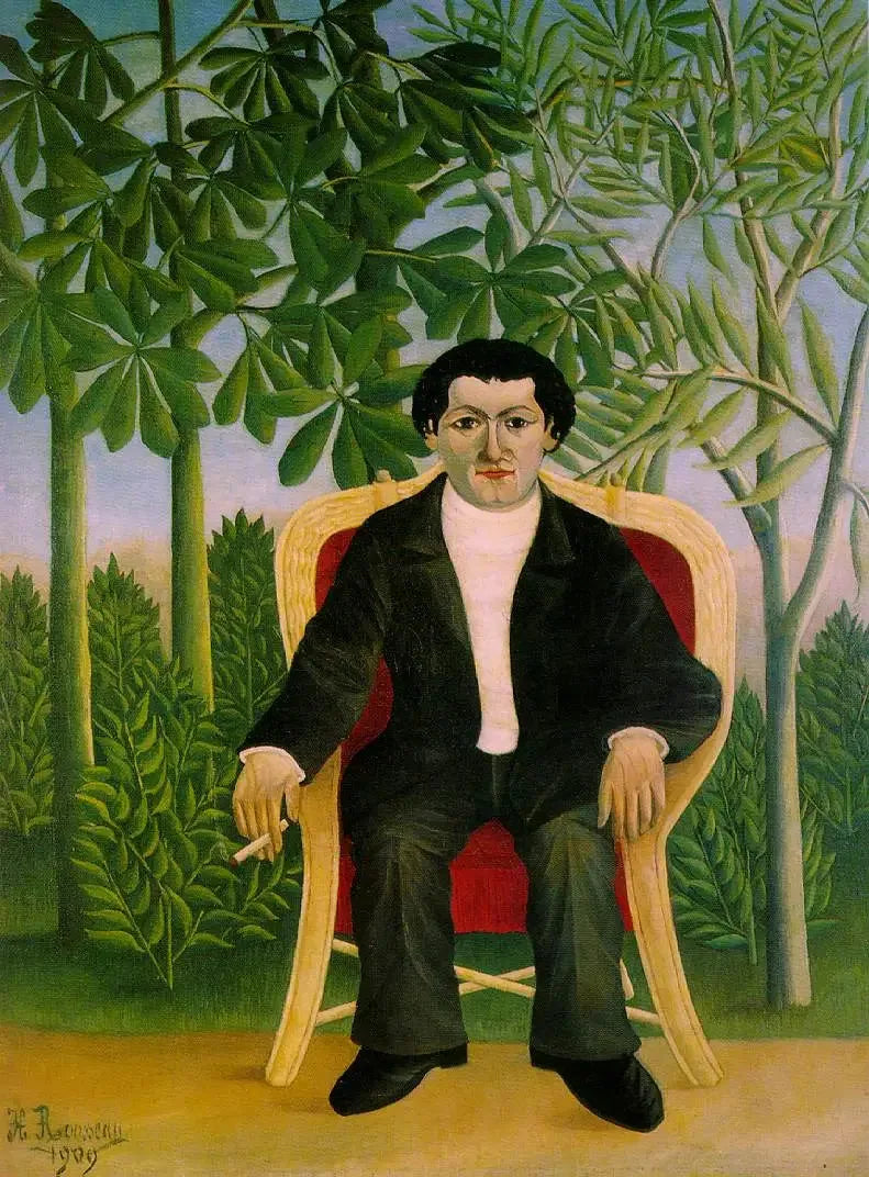 Joseph Brummer Portresi - Henri Rousseau