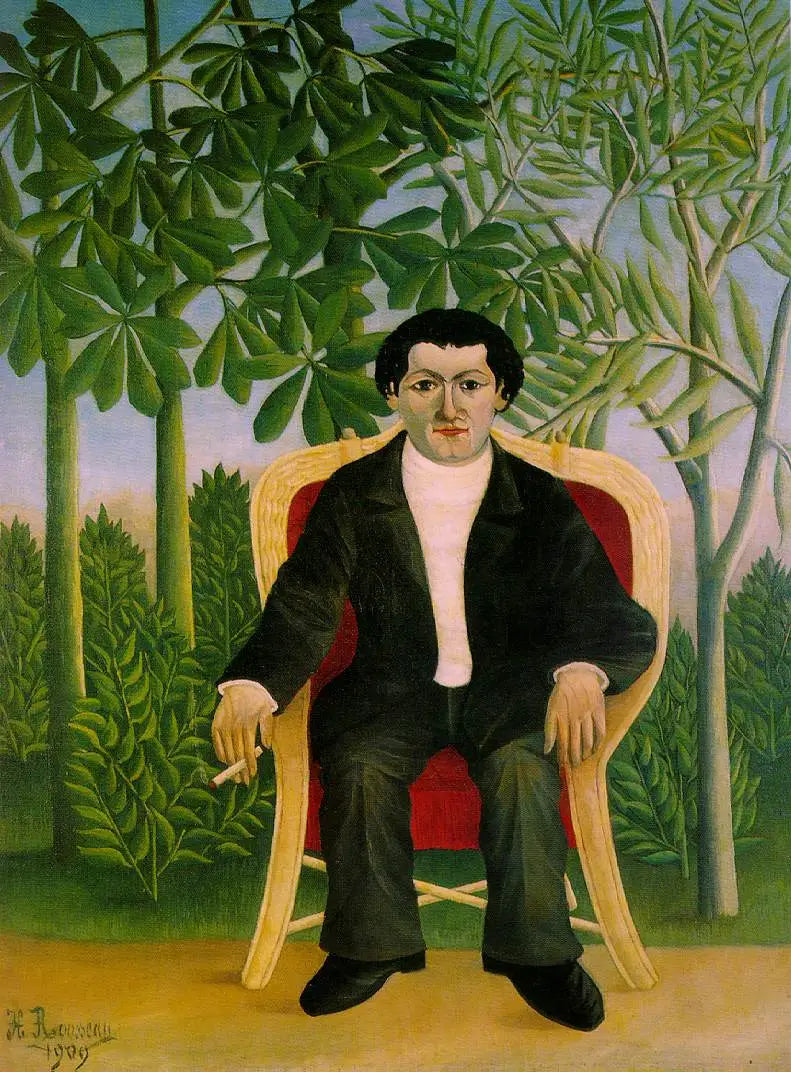Joseph Brummer Portresi - Henri Rousseau