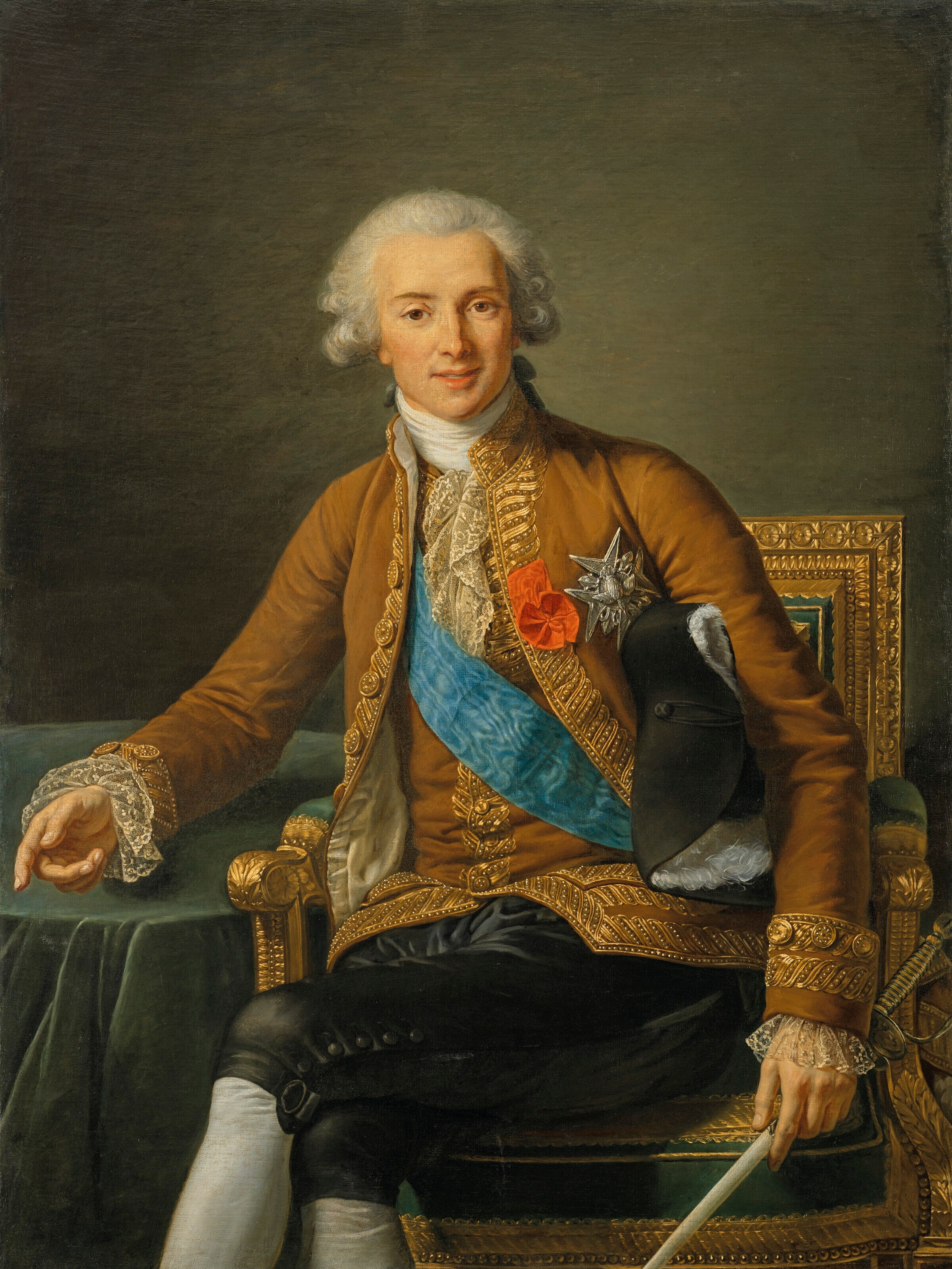 Portrait de Joseph Hyacinthe François-de-Paule de Rigaud, comte de Vaudreuil - Élisabeth Vigée Le Brun