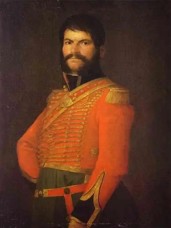 Juan Martin Diez, l'Empecinado Portresi - Francisco de Goya