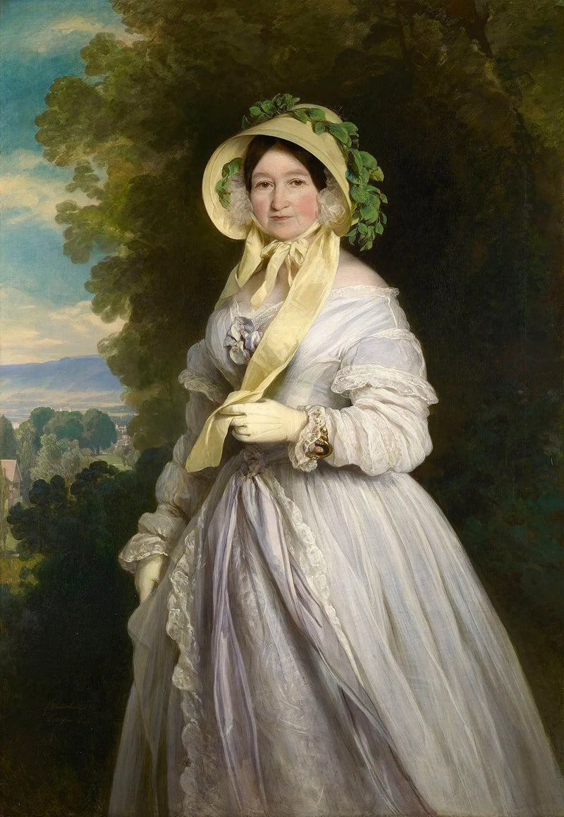 Juliane Portresi, Saxe-Cobourg-Saalfield Prensesi - Franz Xaver Winterhalter