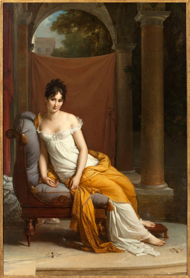Juliette Récamier Portresi - François Gérard