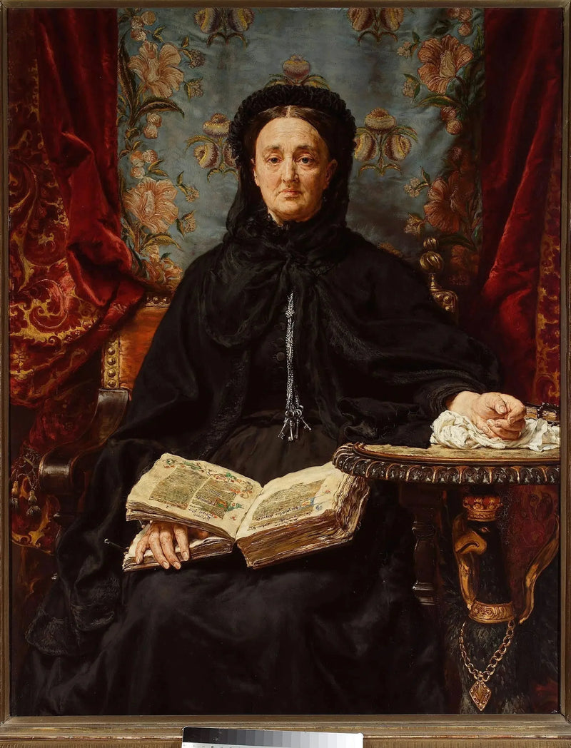 Katarzyna Potocka'nın Portresi doğum adı Branicka (1825-1907), Adam'ın eşi - Jan Matejko