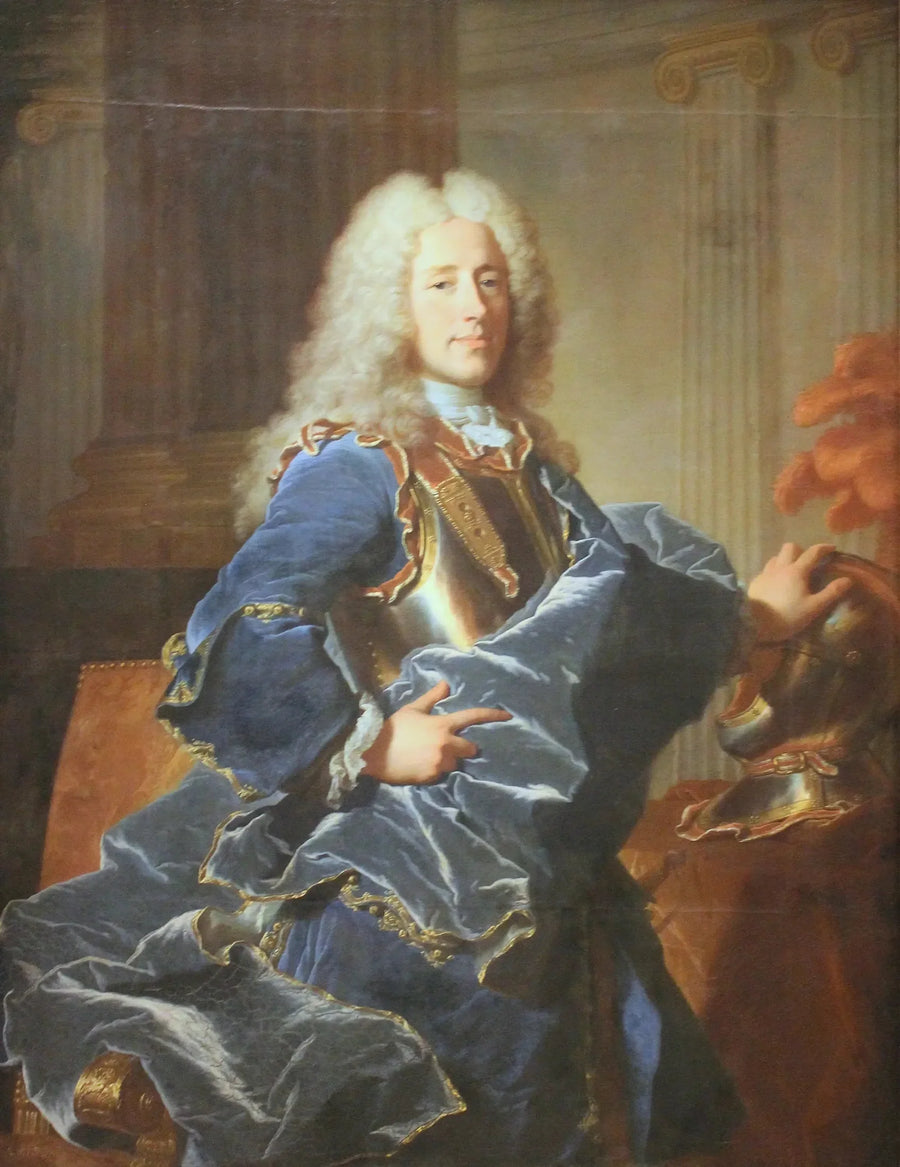 Konrad Detlef, Kont Dehn Portresi - Hyacinthe Rigaud