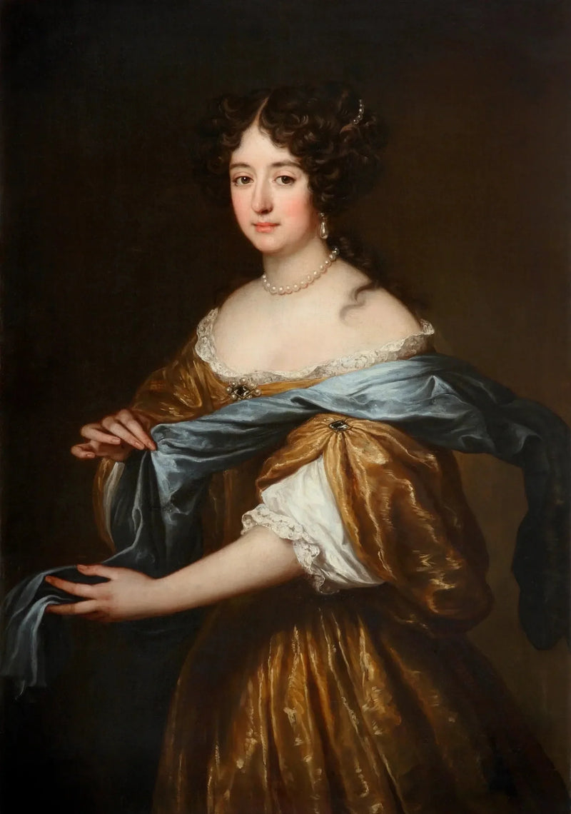 Konstancja Krystyna Wielopolska Portresi - Pierre Mignard