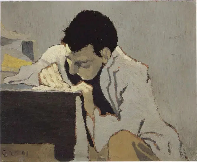 Lugné-Poë oyuncusunun portresi - Édouard Vuillard