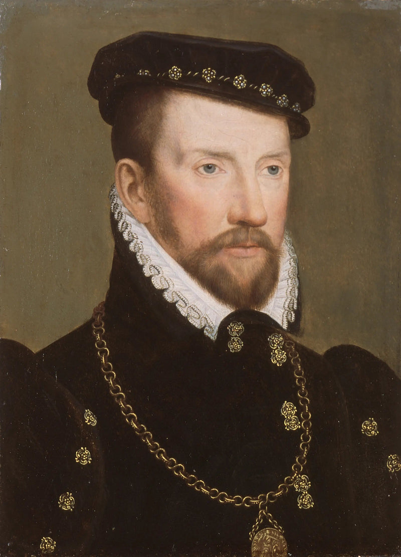 Gaspard II de Coligny Amirali Portresi - François Clouet