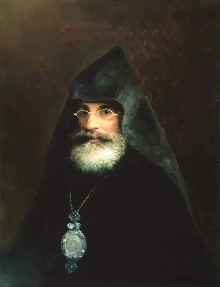 Başpiskopos Gabriel Aivazyan'ın Portresi (I. Aivazovsky'nin kardeşi) - Ivan Aïvazovski