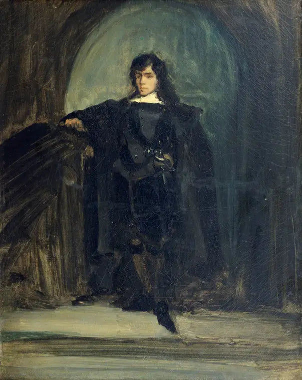 sanatçının portresi - Eugène Delacroix