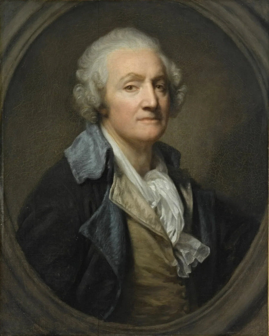 Sanatçının Portresi - Jean-Baptiste Greuze