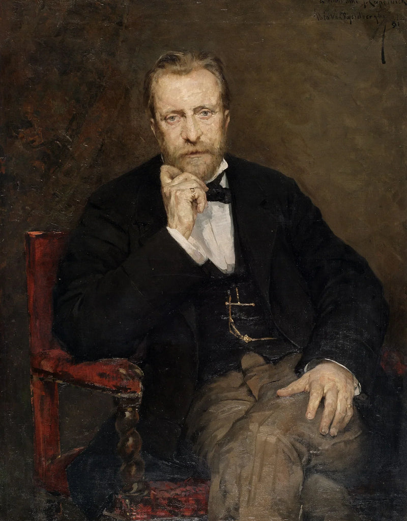Sanatçı Jean Capeinick - Théodore van Rysselberghe Portresi