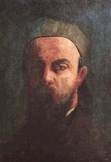 Sanatçının Portresi - Odilon Redon