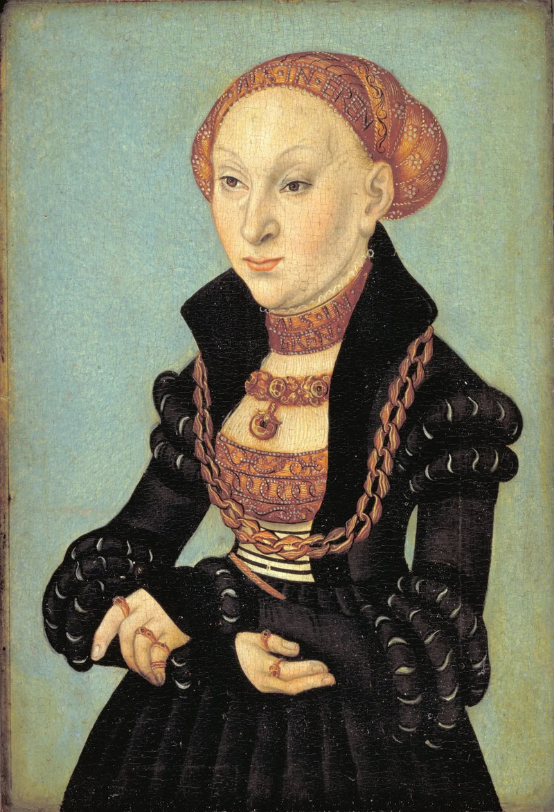 Sibylle de Saxe Portresi (1510-1569) - Lucas Cranach the Elder
