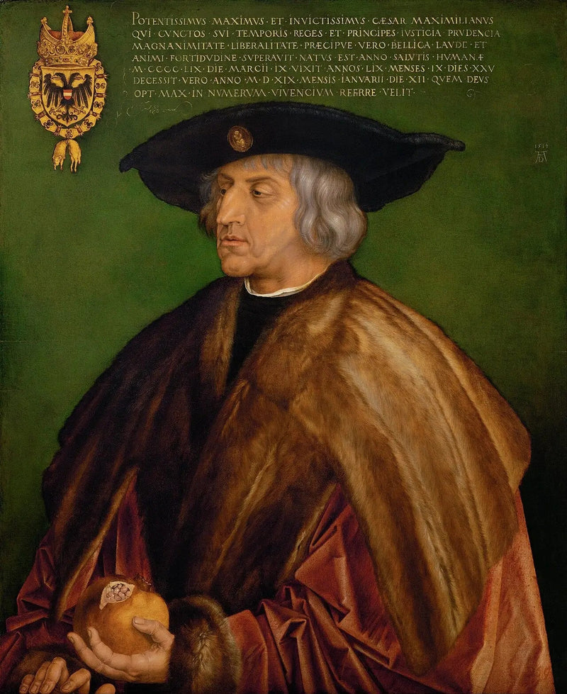 İmparator I. Maximilian Portresi - Albrecht Dürer