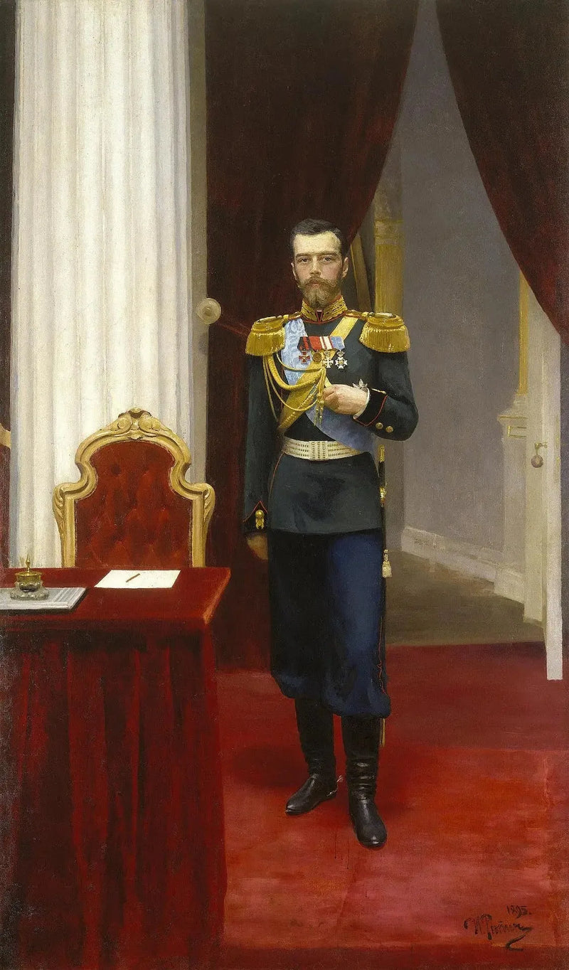 İmparator II. Nikolay Portresi - Ilya Repin