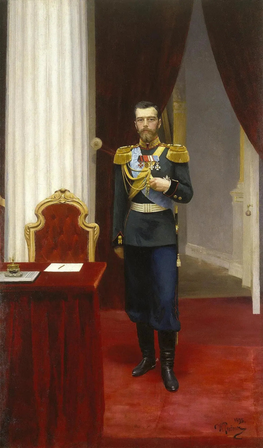 İmparator II. Nikolay Portresi - Ilya Repin