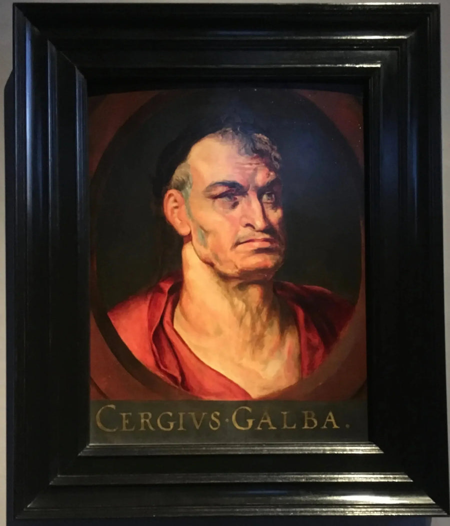 Servius Sulpicius Galba İmparatoru Portresi - Peter Paul Rubens