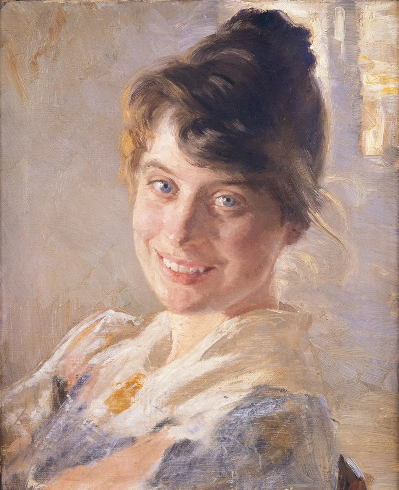Sanatçının eşinin portresi, Marie - Peder Severin Krøyer