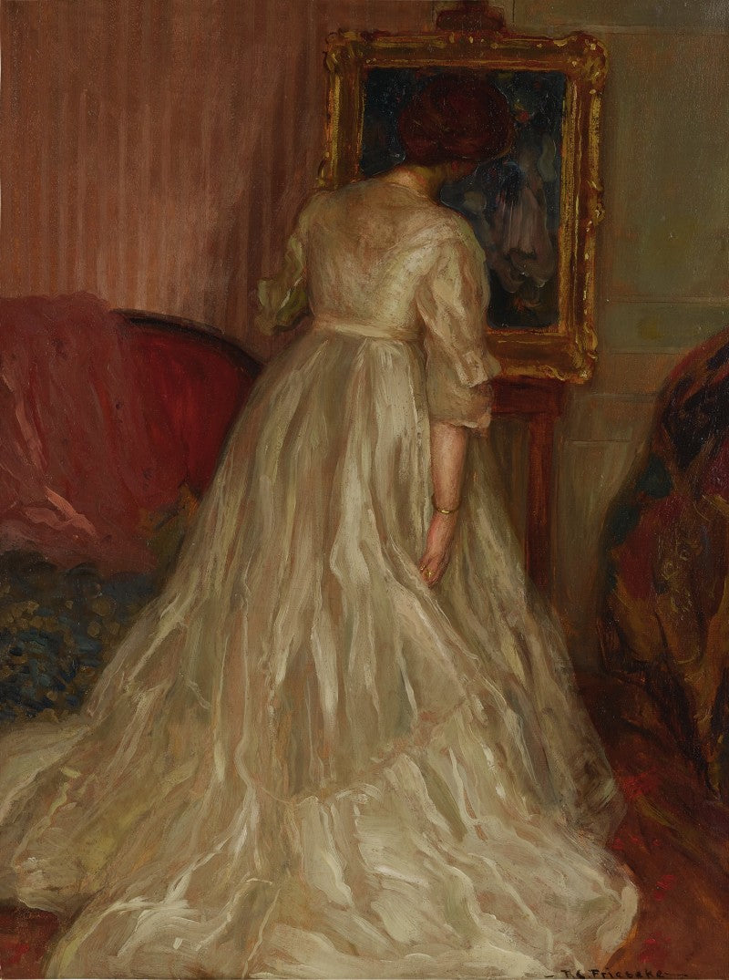 Sanatçının eşinin portresi, Sarah Frieseke - Frederick Carl Frieseke
