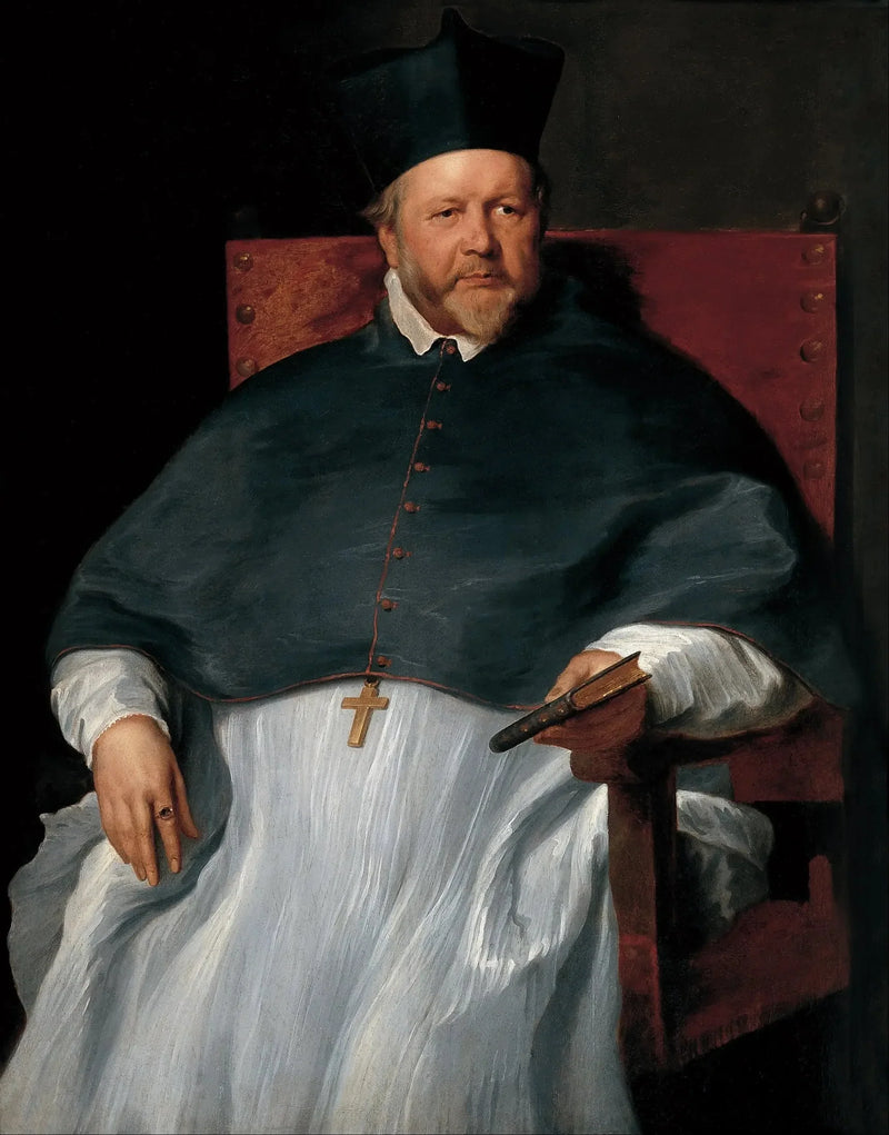 Joannes Malderus Piskoposu Portresi - Antoine van Dyck