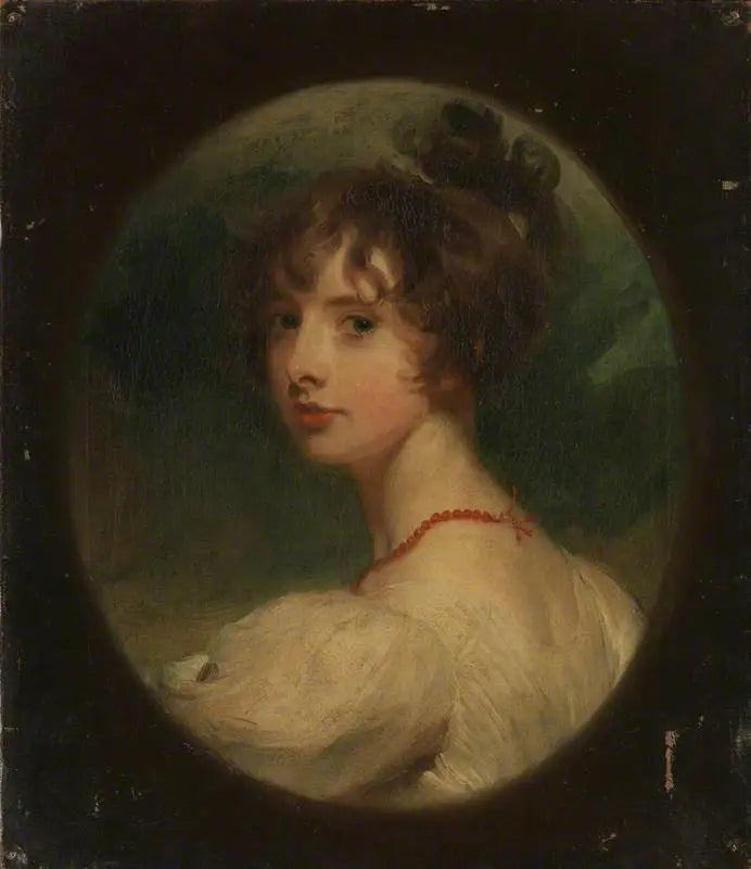 Saygıdeğer Emily Mary Lamb'ın Portresi (1787-1869), gelecekteki Cowper kontesi ve Palmerston viscountesi - Thomas Lawrence