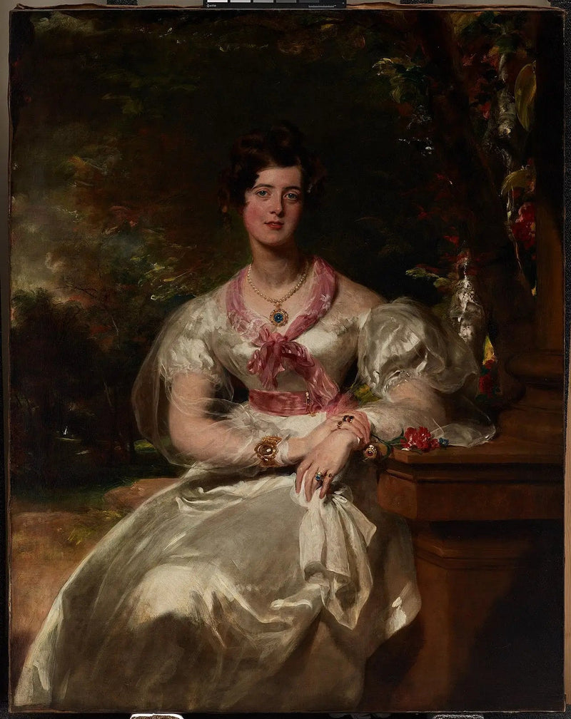 Saygıdeğer Bayan Seymour Bathurst Portresi - Thomas Lawrence