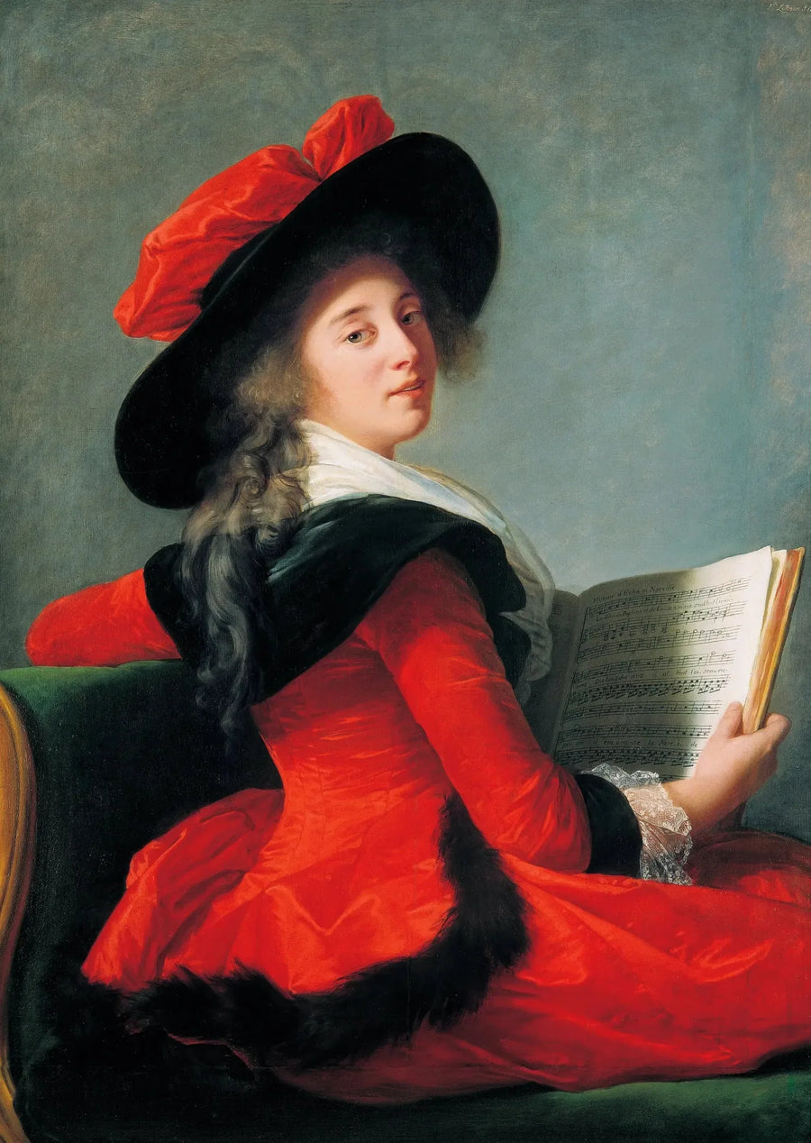 Crussol Kontesi Portresi - Elisabeth Vigeé Le Brun