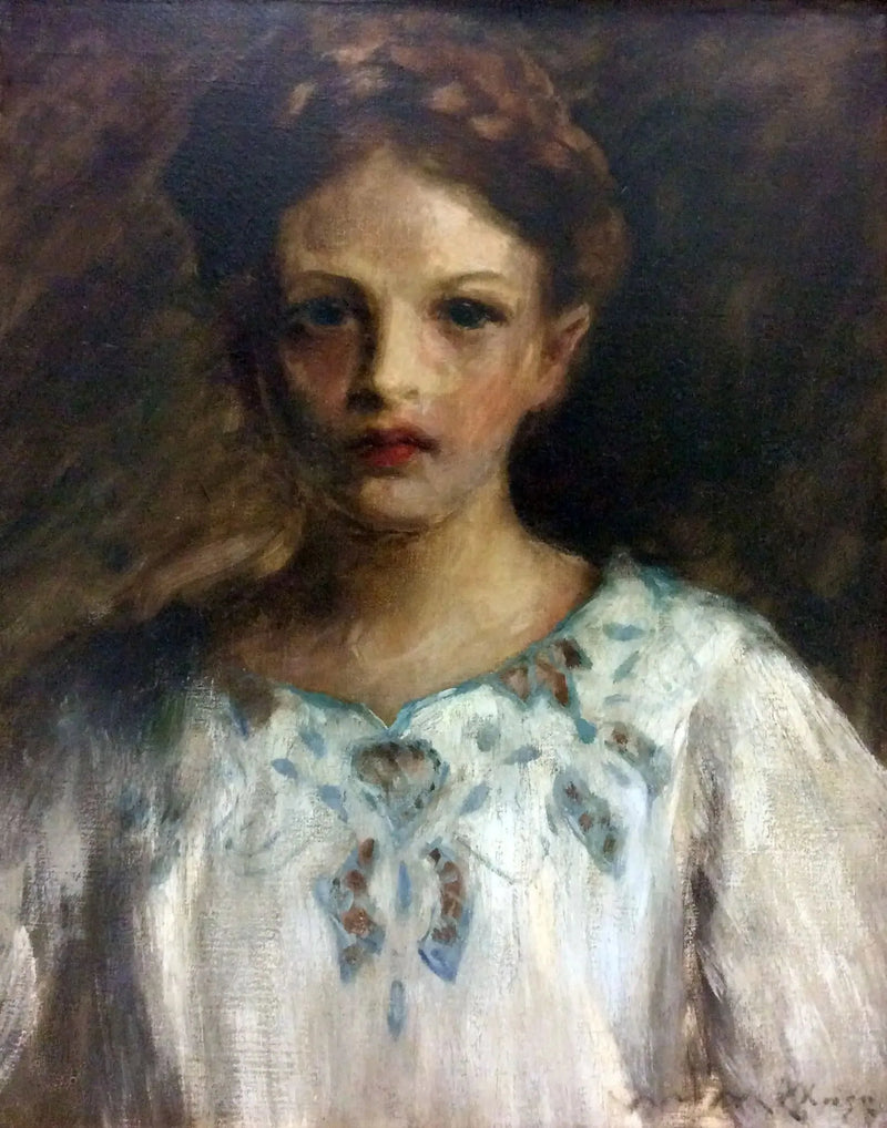 Ida-Gro van Dahlerup Baronesi Portresi - William Merritt Chase