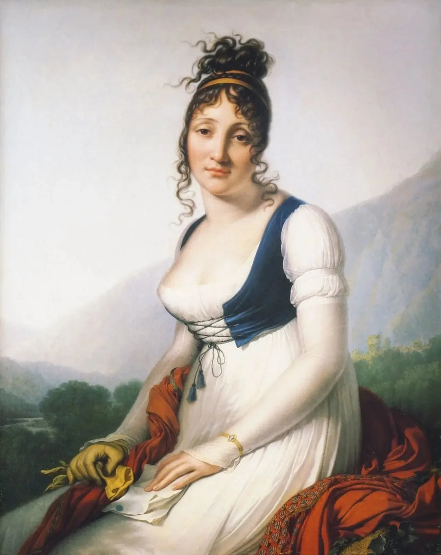 Bonneval Kontesinin Portresi - Anne-Louis Girodet