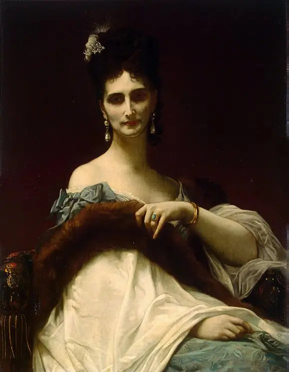 Koller Kontesinin Portresi (Maria Riznich doğumlu) - Alexandre Cabanel