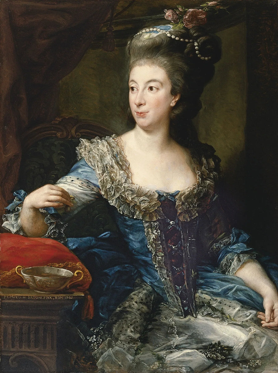 San Martino Kontesi Maria Benedetta Portresi - Pompeo Batoni