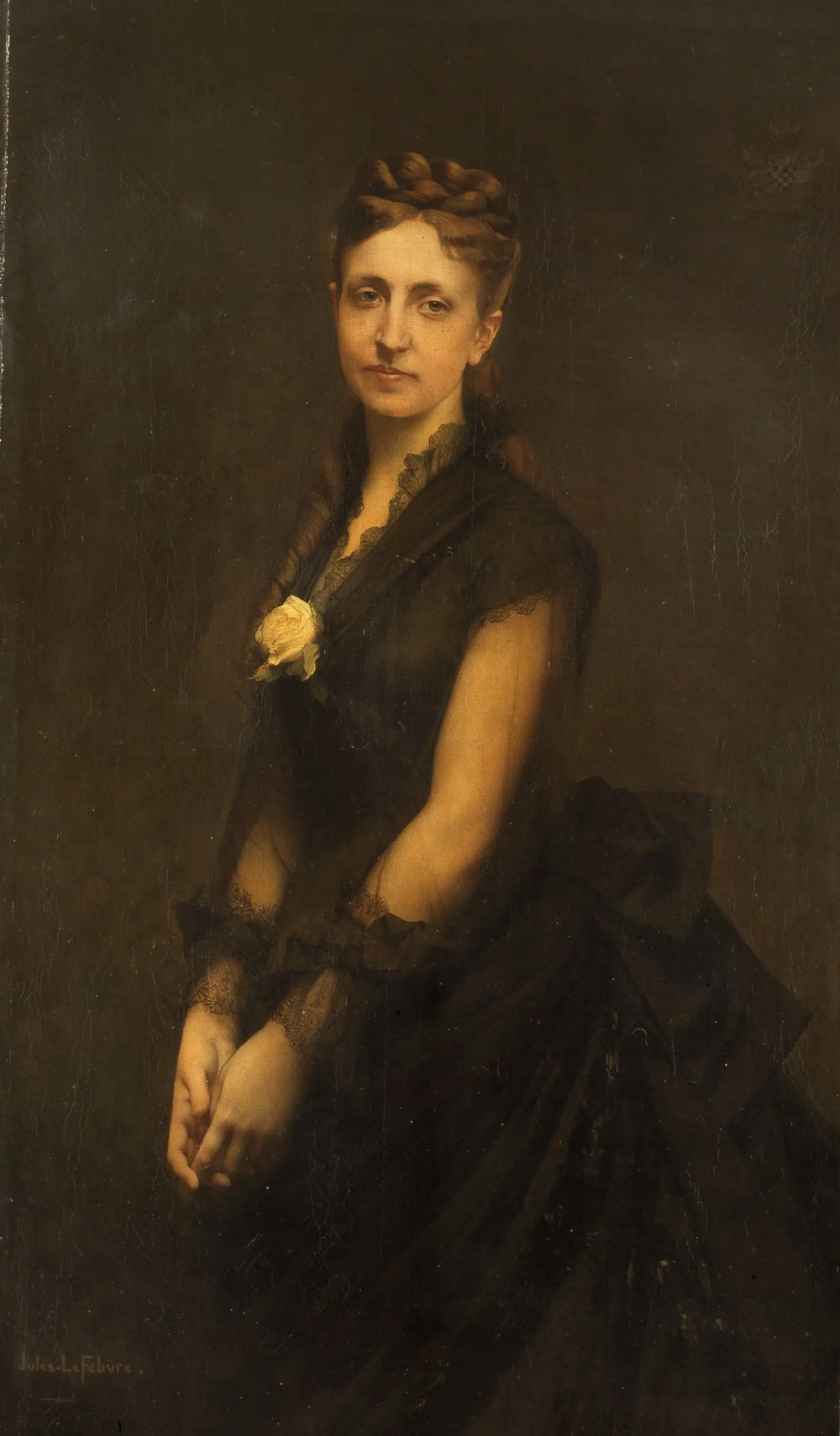 Portrait de la comtesse Oswald de Kerchove de Denterghem - Jules Lefebvre - Alpha Reproduction
