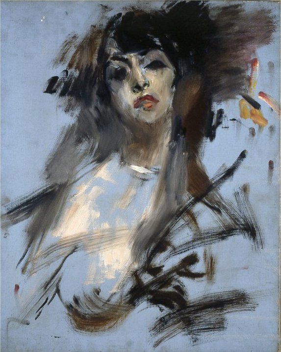 Saffo Zuccoli Kontesinin Portresi - Giovanni Boldini
