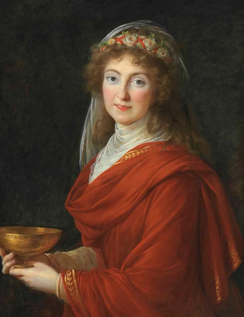 Siemontkowsky Kontesi Bystry Portresi - Élisabeth Vigée Le Brun