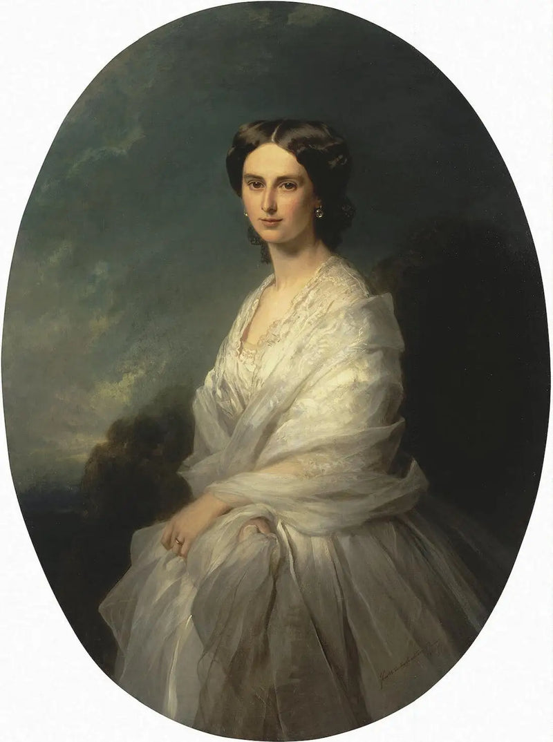 Sophie Bobrinskaya Kontesi Portresi - Franz Xaver Winterhalter