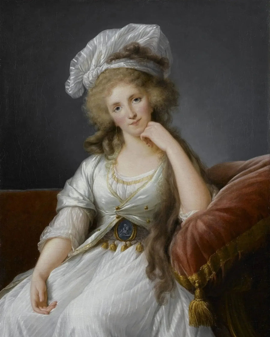 Orléans Düşesi Portresi - Élisabeth Vigée Le Brun