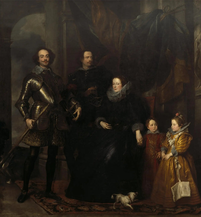 Lomellini Ailesi Portresi - Antoine van Dyck