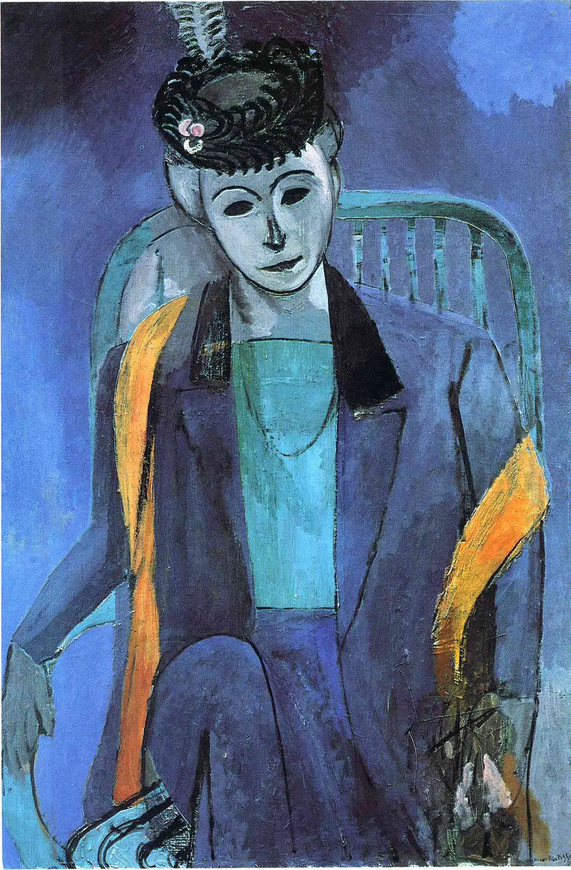 Sanatçının Eşinin Portresi - Henri Matisse