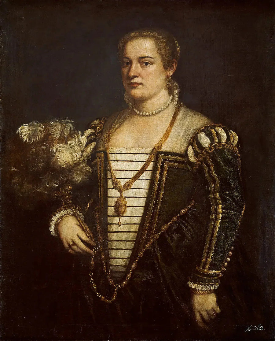 Sanatçının kızının portresi, Lavinia - Titian