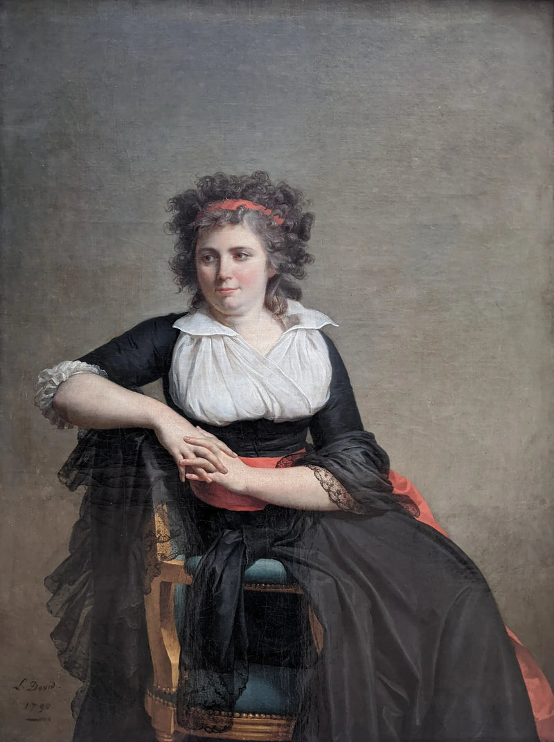 Orvilliers Markiçesi Portresi - Jacques-Louis David
