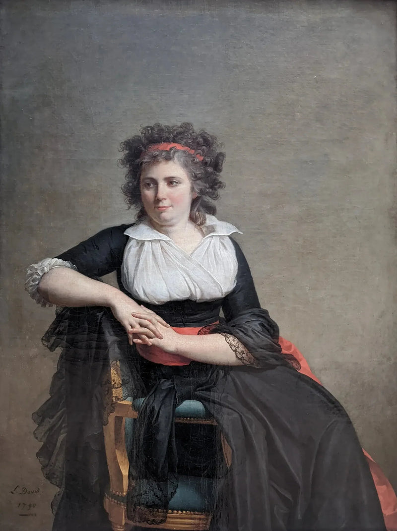 Orvilliers Markiçesi Portresi - Jacques-Louis David
