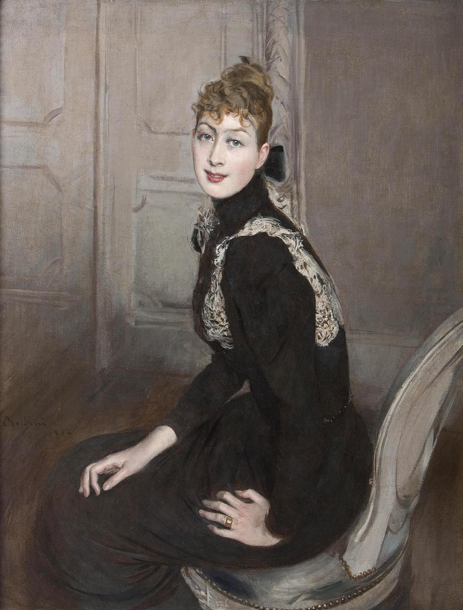Portrait de la marquise Franzoni - Giovanni Boldini