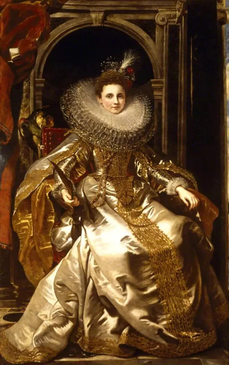 Maria Serra Pallavicino Marquise Portresi - Peter Paul Rubens