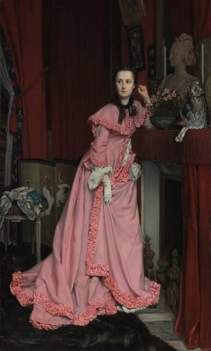 Miramon Marquise'si Portresi, Thérèse Feuillant doğumlu - James Tissot