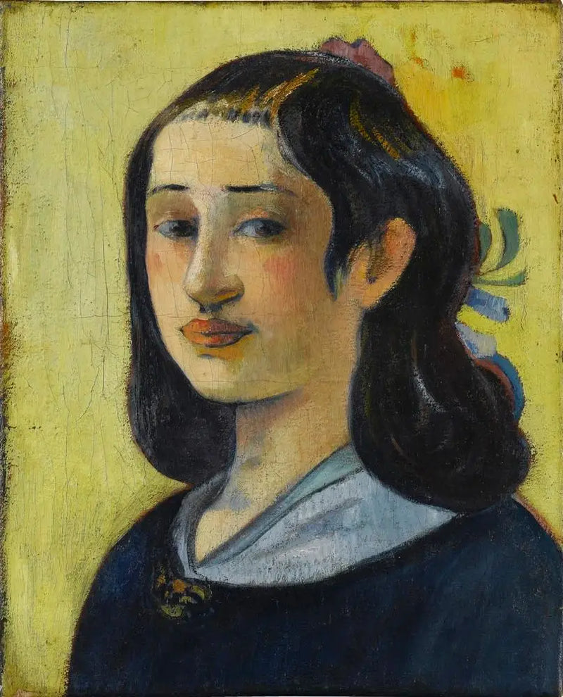 Sanatçının Annesinin Portresi - Paul Gauguin